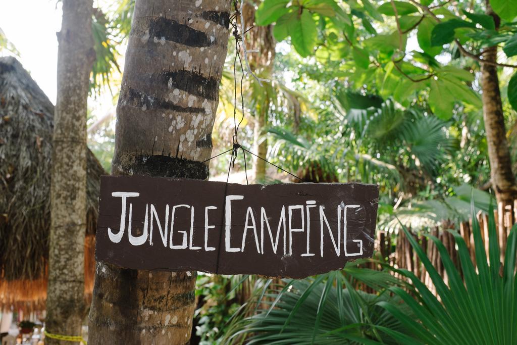 Turquesa Tulum Jungle Camping Hotel Exterior foto