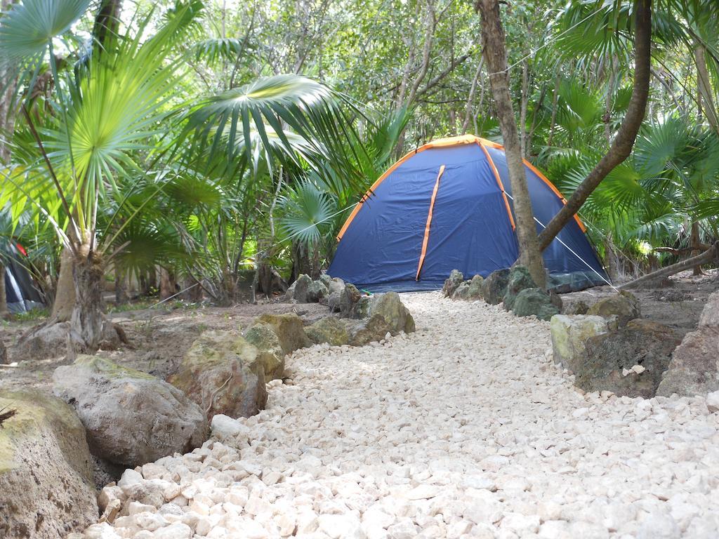 Turquesa Tulum Jungle Camping Hotel Cameră foto