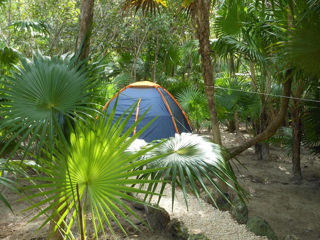 Turquesa Tulum Jungle Camping Hotel Exterior foto